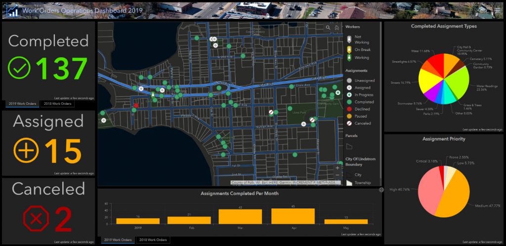 Lindstrom Public Works GIS - MSA