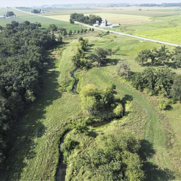 City of Brodhead water quality trading program stabilizes 62 actively eroding streambanks along searles creek