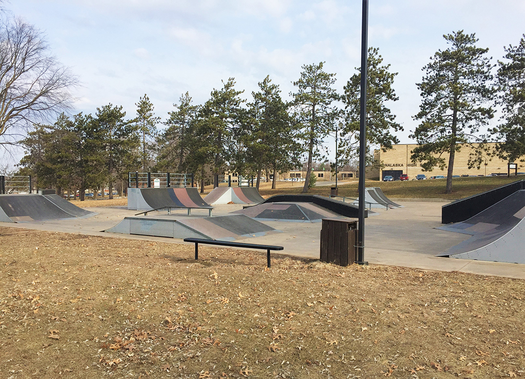 Existing Rowe Park Skate Park