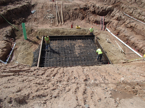 Luck WI New Wastewater Treatment Facility in Construction