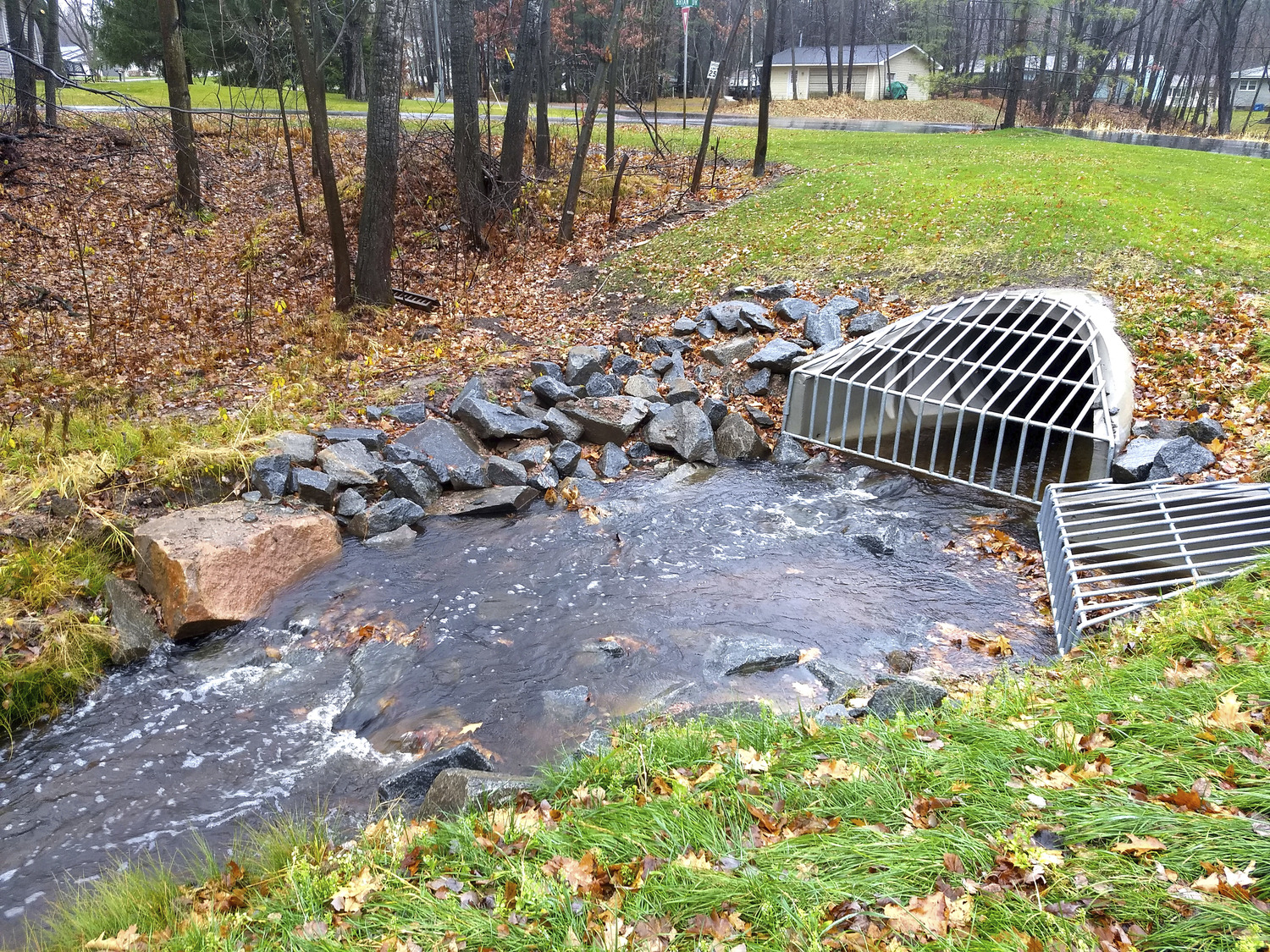 Upgraded storm sewer and culverts support the reconstruction of Margaret Street in Rothschild, Wisconsin.