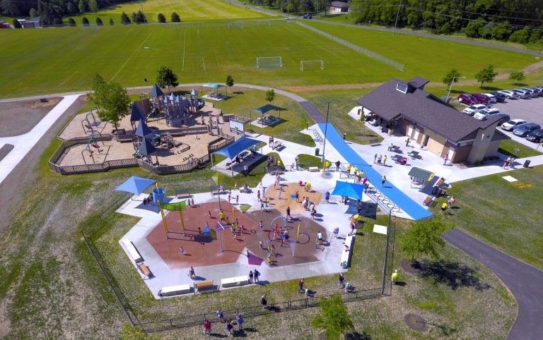 Bakken Park Splash Pad and Shelter - MSA