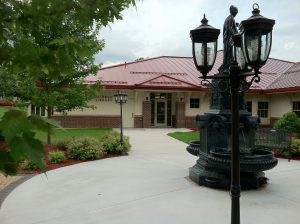 New entrance to the Kilbourn Public Library in Wisconsin Dells.