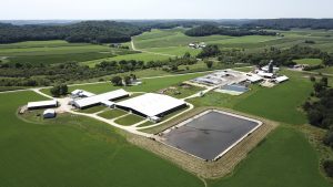 Aerial photo of United Dreams Dairy in North Freedom, Wisconsin