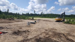 Image of a new wastewater treatment system at Scenic State Park in Minnesota